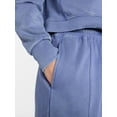 thumbnail image 4 of No Boundaries Mineral Wash Wide-Leg Sweatpants, 31'' Inseam, Women's XXS-XXL, 4 of 5
