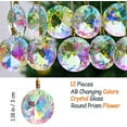 thumbnail image 2 of Dalrosia Christmas Balls Ornaments for Xmas Christmas Tree 1.18″Mini Colorful Prism Balls Mini Tree Ornaments Crystal Glass Hanging Balls Ornament for Holiday Wedding Party Decoration, 2 of 5