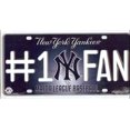 thumbnail image 2 of New York Yankees #1 Fan License Plate, 2 of 2
