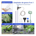 thumbnail image 4 of Sifon Manual Belug Para Acuarios Pecera Lava Grava Kit De 9 En 1, 4 of 5