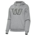 thumbnail image 2 of Women's Antigua  Heather Gray Washington Commanders Victory Hoodie, 2 of 3