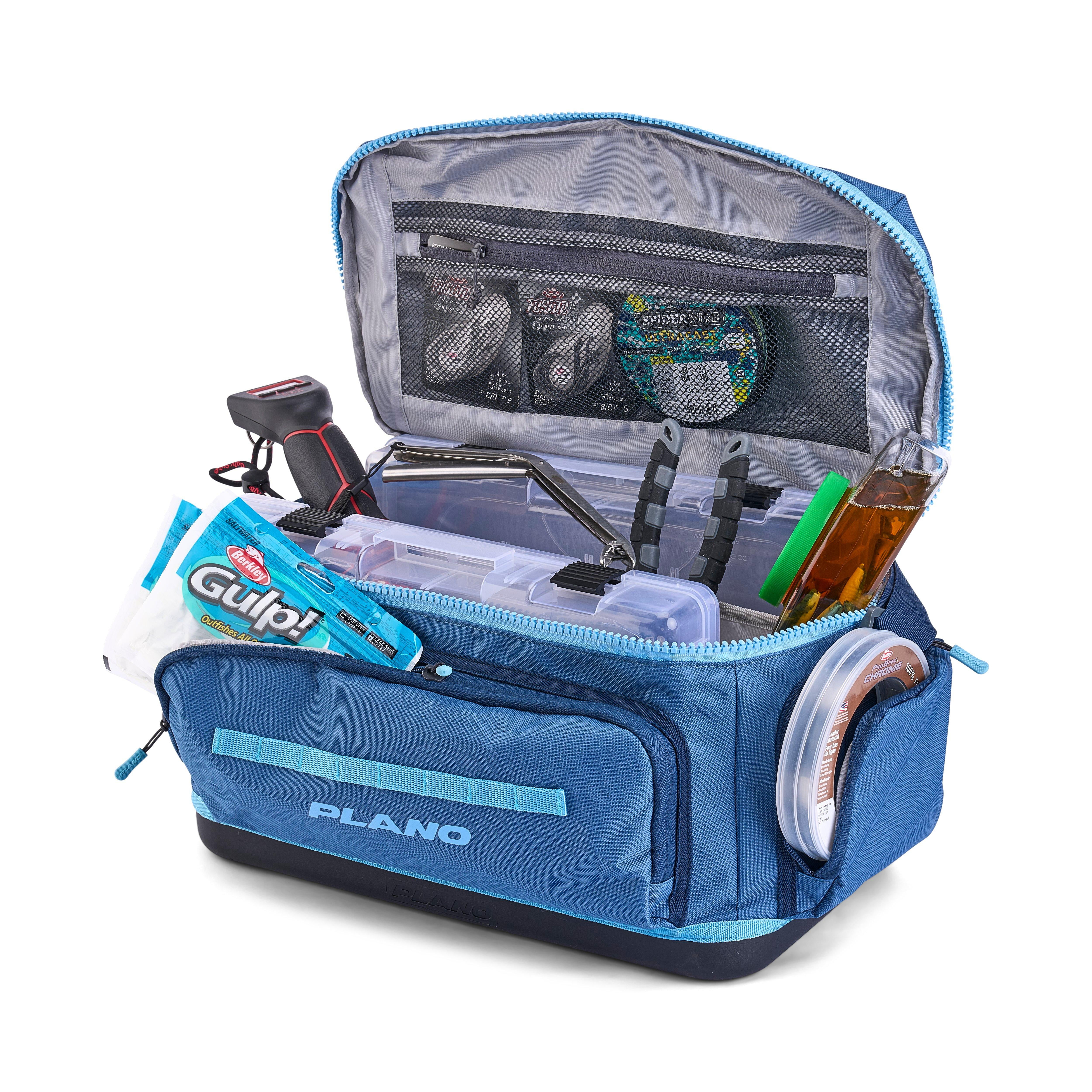 Plano Weekend 3700 Tackle Bags, Cutting-Edge Fishing Tackle Bag, Mossy Oak Bottomlands