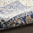 thumbnail image 5 of Nourison Nourison Essentials Persian 6' x Round Navy Vintage Rug, 5 of 11