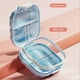 thumbnail image 4 of Mini Portable Medicine Box Daily Pill Organizer Pink, 4 of 5
