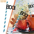 thumbnail image 3 of Deeceymbur Disposable Plastic Drinking Straws Flexible Plastic Straws Halloween Straw Shooting Props Funny Personality Straw Party Layout 10pcs A Bag, 3 of 5