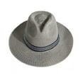 thumbnail image 3 of Visland Men Sun Hat Wide Brim Sunscreen Washable Friendly to Skin Beach Hat for Summer, 3 of 3