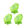 thumbnail image 3 of SHISUYAN 3PC Bouncing Clockwork Toy Baby Jumping Plastic Educational Fun Toys Gift for Kids Children (Green), 3 of 8