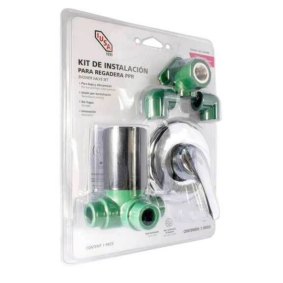 Kit de Válvula monomando Iusa para instalación verde