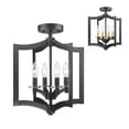 thumbnail image 1 of Four Light Semi Flush Mount, 1 of 1