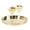 Gold, variant on Restaurantware-12-inch Round Stainless Steel Serving Tray: Perfect for Bars, Restaurants and Catered Events - Copper-Plated Party Tray for Cocktails and Snacks - 1-CT