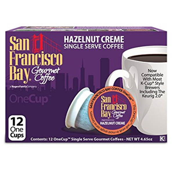 San Francisco Bay Hazelnut Creme Gourmet Coffee Single Serve KCups
