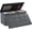 Grey, variant on Storage Ottoman Bench with Lock,Fireproof 30 Inches Folding Bench Foot Rest Stool Storage Chest Safe for Living Room,Bedroom,Home Office,Waterproof Leather Ottoman with Handles,Gray