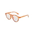 thumbnail image 3 of eyeSQUARED Adult Tortoiseshell Blue Light Blocking Glasses with Eco Friendly Case, 3 of 4