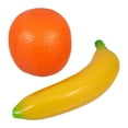 thumbnail image 1 of SHISUYAN 2pcs Fruit Sand Early Educational Musical Instruments Simulated Fruit Toys, 1 of 6