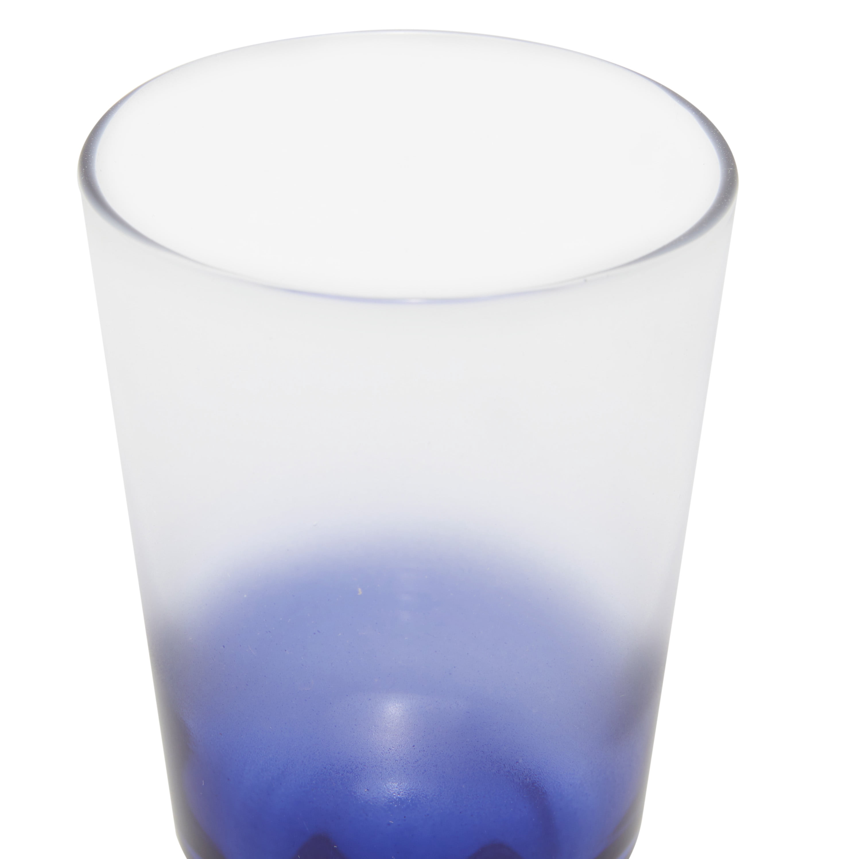 Grecian Blue Ombre Glass Drinkware Set, 8 Piece by Drew Barrymore Flower Home
