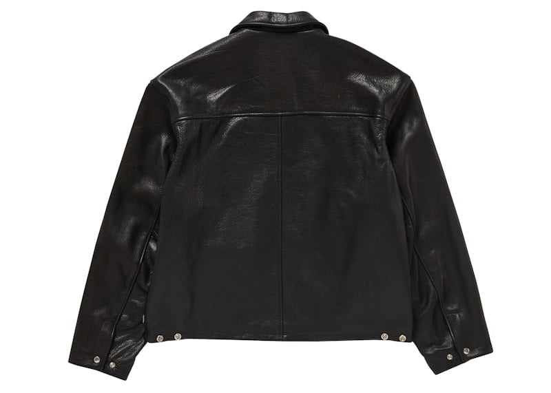 ジャケット・アウター Supreme Schott 24aw Leather Racer JKT XL Supreme Schott Leather Racer Jacket (FW24) - $898