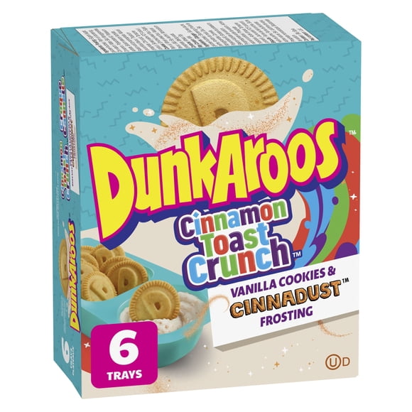 DunkAroos Biscuits à la vanille et glaçage Cinnadust, 6ct