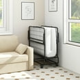 thumbnail image 3 of Patiojoy Folding Bed with Mattress 75" x 39" Twin Size Rollaway Adult Bed with Memory Foam Mattress &Pillow, 3 of 9