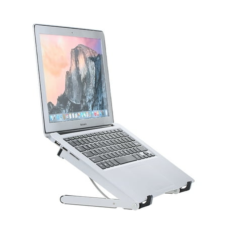 BUBM Adjustable Laptop Stand Aluminum Portable and Foldable Angle Adjustment for Apple Smart Phone Tablet Magazine at Office Home (Best Computer Technology Magazines)