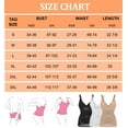 thumbnail image 5 of MANIFIQUE Body Shaper for Women Tummy Control Shapewear Compression Tanks Cami Tops V-Neck Camisoles with Built in Bra, 5 of 5