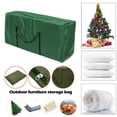 thumbnail image 4 of Sac de Rangement en Tissu Oxford 210D Vert pour Meubles d'Extérieur 122x39x55cm, 4 of 8