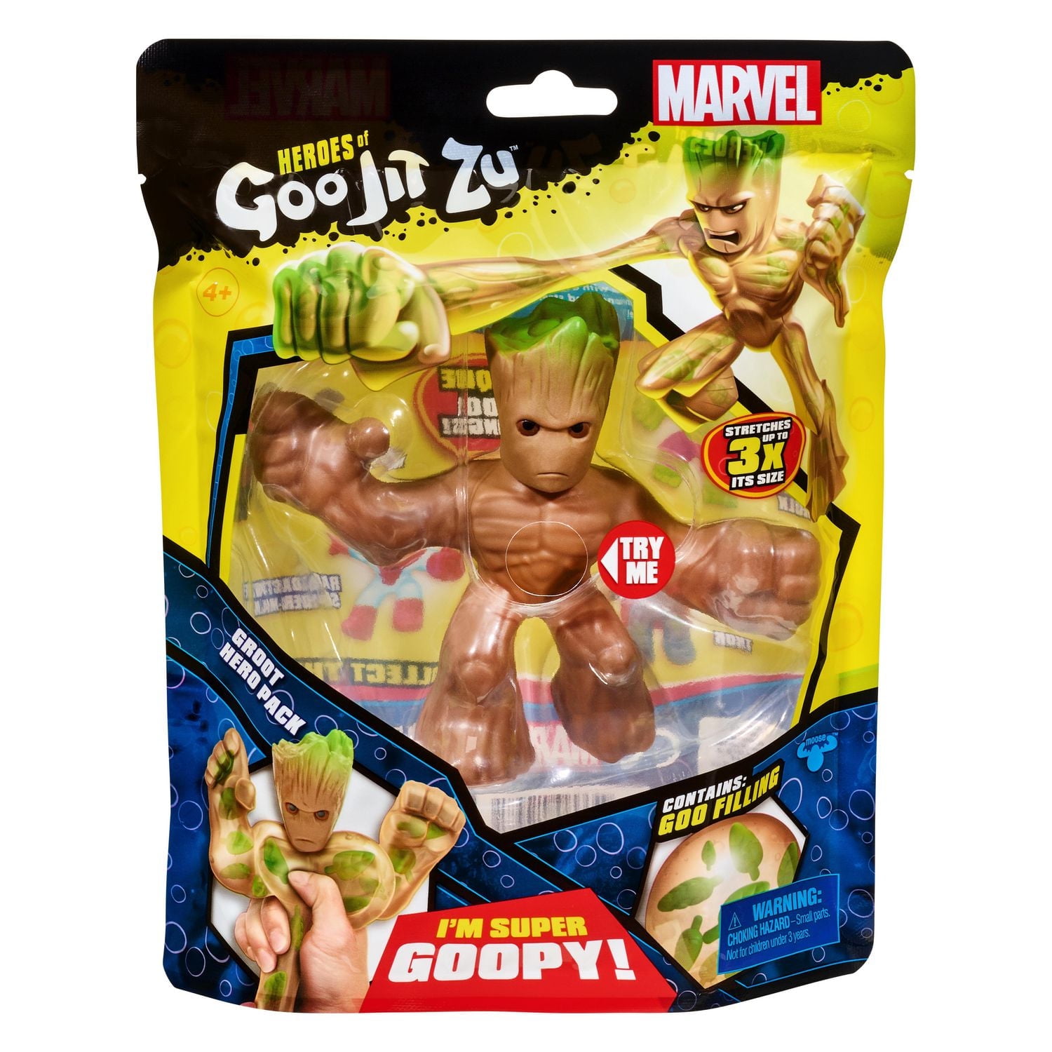 Heroes of Goo Jit Zu  Marvel Hero Pack - Groot
