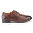 thumbnail image 2 of Alberto Fellini Men's Ouku Wing Tip Balmoral Full Brogue Lace Dress Shoes, 2 of 6