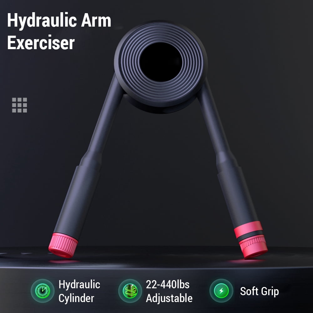 Eccomum Twister Arm Exerciser - Adjustable 22-440lbs Hydraulic