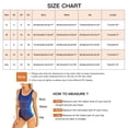 thumbnail image 3 of Clearance! Hontri Women's Slimming And Shielding Two Piece Swimsuit for Women with Straps Plus Size Swimwear Blue L, 3 of 5