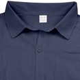 thumbnail image 3 of Mens Sleeveless Cotton Linen Shirts Summer Tank Top Lightweight Breathable Button Down Casual Collared Blouse Beach Vacation Tank Shirts, 3 of 7