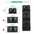thumbnail image 4 of Unique Bargains Front Left Power Window Switch Window Control Switch Fit for Nissan Murano 3.5L 2013 2014 No.254011AA5D, 4 of 7