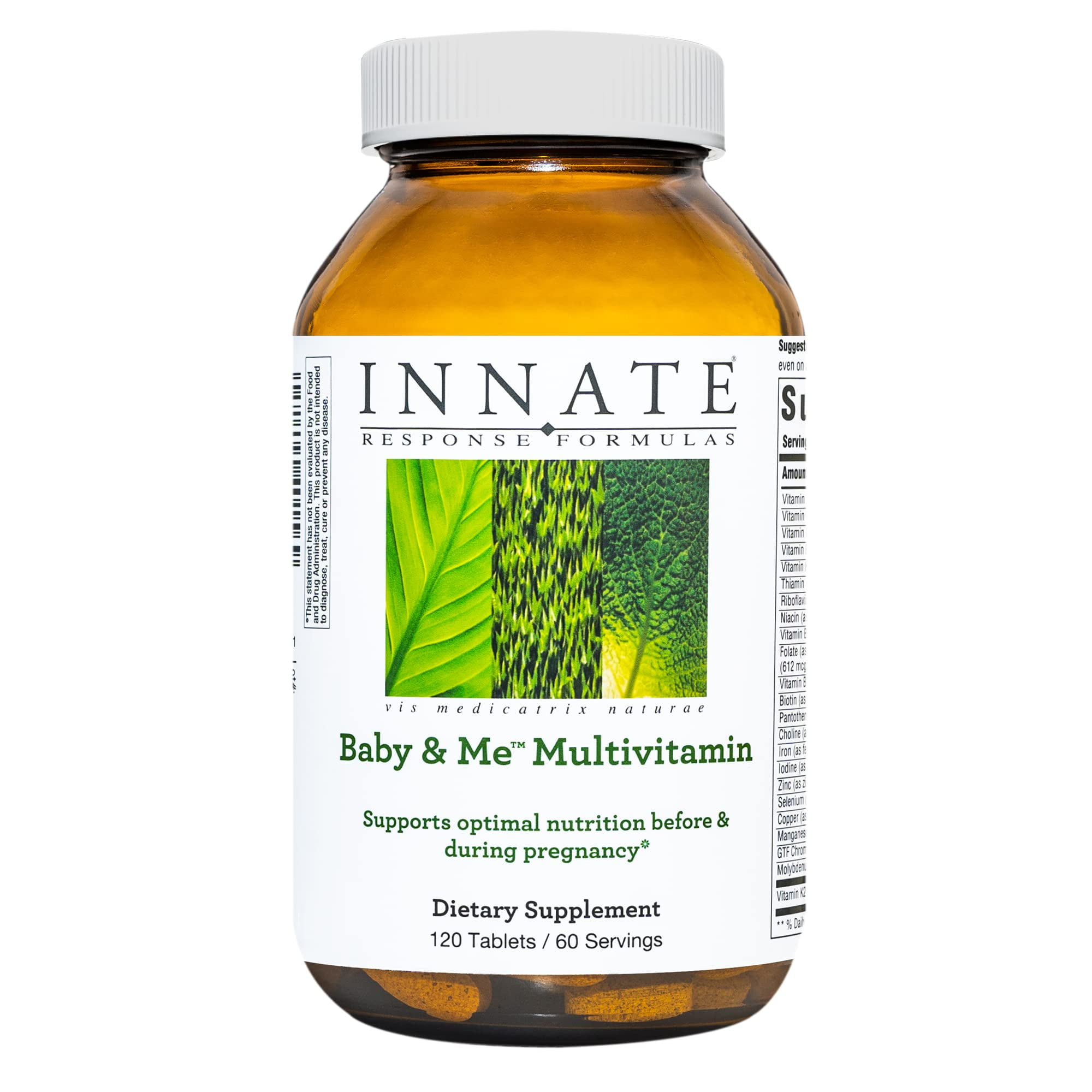 INNATE Response Formulas Baby & Me Multivitamin - Prenatal & Postnatal - 30 Servings