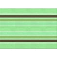 thumbnail image 1 of Ahgly Tapis Rectangulaire Lavable en Machine Vert Transitionnel, 7 Pieds x 10 Pieds, 1 of 7