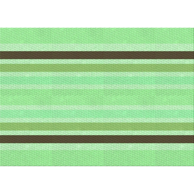Ahgly Tapis Rectangulaire Lavable en Machine Vert Transitionnel, 7 Pieds x 10 Pieds