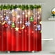 thumbnail image 3 of Ducha De Feliz Navidad, Cortina De Ducha Con Estampado Navideño, Cortina De Baño Impermeable Para Baño Y Ducha Moyic HA040315-03, 3 of 5