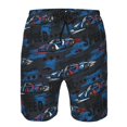 thumbnail image 3 of Fotbe Blue Sports Car Trajes de Baño Estampados para Hombre, Shorts de Verano de Secado Rápido, Ropa de Playa, Bañadores-Medium, 3 of 6