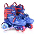 thumbnail image 1 of Patines ZOOBLISS para niños, 4 tamaños ajustables de 3 a 7 años con ruedas iluminadas, 1 of 7