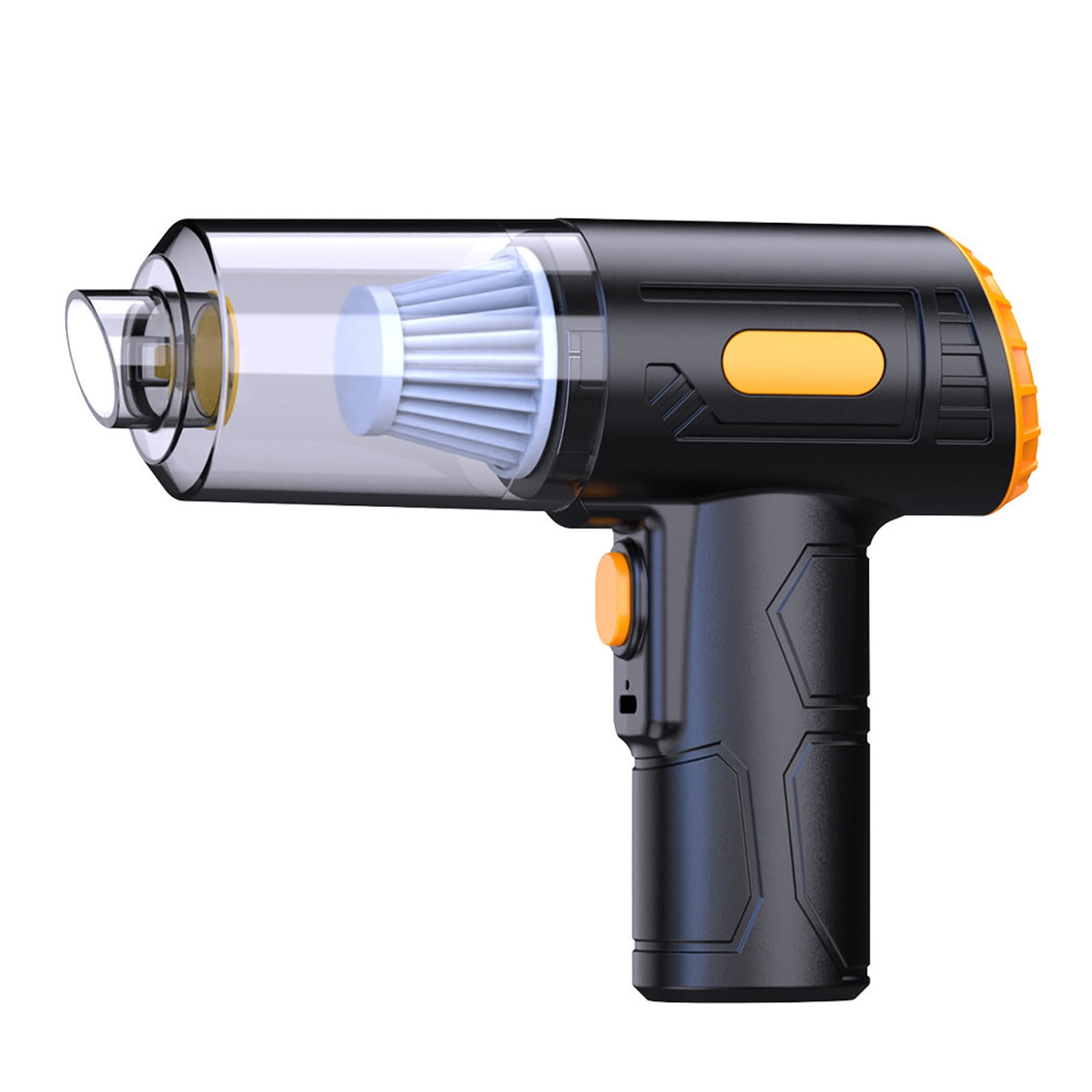 Uiz Merueh Portable Car Vacuum High Power Hand Held Vacuum Powerful Suction Hand Vac Perfect for Pet Hair, Cars, Home, Stairs