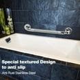 thumbnail image 5 of Stainless Steel Bathroom Safety Handrails , Sturdy Construction, Durable Handrail, Support Rail, 5 of 6