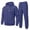 Navy01, variant on Dwelliawo Men's Tracksuit 2 Piece Hoodie and Sweatpants Solid Color Full Zip Casual Pullover Hoodies Joggers Running Pant Set Relaxed Fit Winter Suits with Pockets Wine M