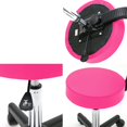 thumbnail image 2 of Silla Taburete VANLIG Rosa Altura Ajustable y Asiento Rotativo 360°, 2 of 8