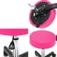 thumbnail image 2 of Silla Taburete VANLIG Rosa Altura Ajustable y Asiento Rotativo 360°, 2 of 8