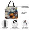 thumbnail image 4 of Fuzoiu Dog Guitar Starry Night Print Lunch Bag for Women & Men,Adult Insulated Lunch Box,Leakproof Cooler,Food Lunch Containers,Reusable Lunch Tote Bags for Work, Travel, Outdoor, 4 of 8