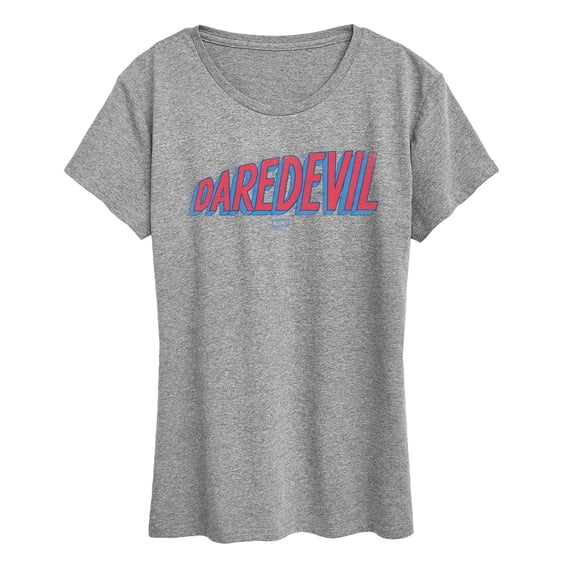 Marvel - Daredevil Logo Tonal Washed Women's Short Sleeve Graphic T-Shirt