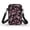 Floral Ribbon Pattern Design, variant on HELLHERO Marble Texture Pattern Women Shoulder Bag for Men, Women Double-layer Crossbody Small Bags Polyester Adjustable Strap
