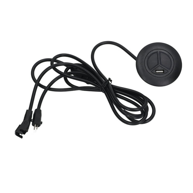 Electric Recliner Chair Sofa Replacement Button, Waterproof Round ABS Wired Remote Control Electric Sofa Controller Flame Retardant For Home Theater Seating
