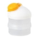 thumbnail image 4 of Contenedor de proteínas Contenedor de almacenamiento de alimentos Regalos multifuncionales antiderrames Proteína Pantalón corto de 2 niveles, 4 of 9