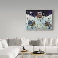 thumbnail image 3 of Cheryl Bartley 'Mountain Ski Slope' Canvas Art, 3 of 4