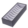 thumbnail image 3 of Caja Organizador de exhibición Fernando 10 ranuras PU y Bandeja de joyería Brazalete Blanco, 3 of 8