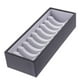 thumbnail image 3 of Caja de cuero Hugo Vitrina de joyería de pulsera 10 ranuras Blanco, 3 of 8